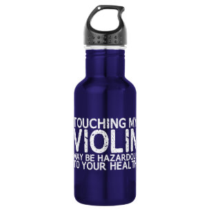 Violin Hazard Water Bottle