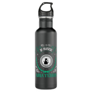 Violin Hell Is Full Of Musical Amateurs Stainless Steel Water Bottle