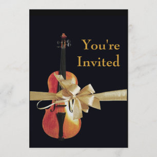 Violin Invitation