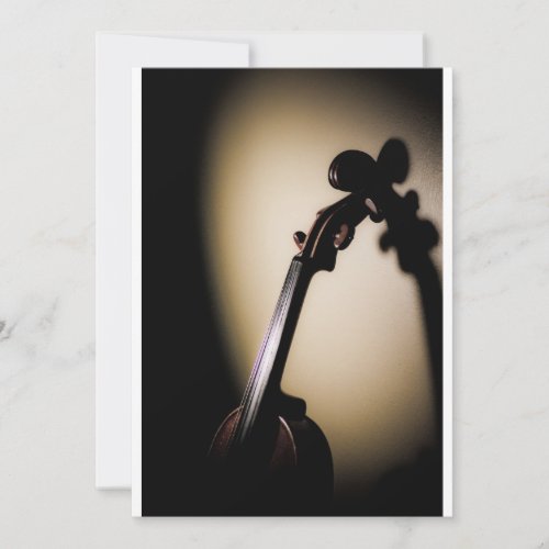 Violin Invitation Recital Notice