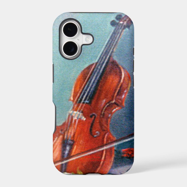 Violin Iphone Case (Back)