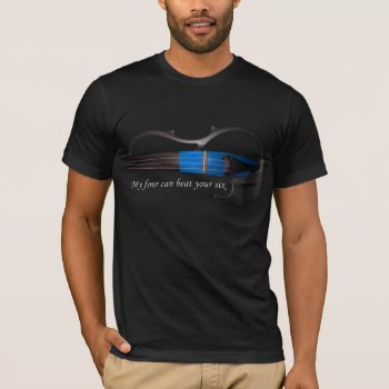 Violin Is Better Than Guitar T-shirt by stringsavvy at Zazzle