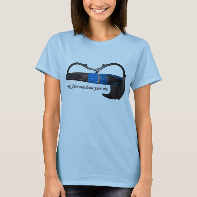 Violin is Better Than Guitar T-Shirt (Front)