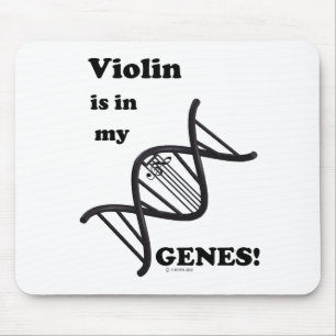 Violin Is In My Genes Mouse Pad