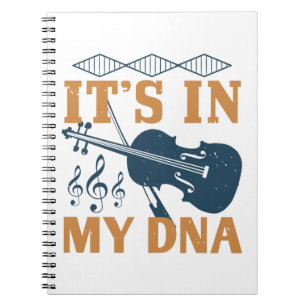 Violin - It's In My DNA Notebook