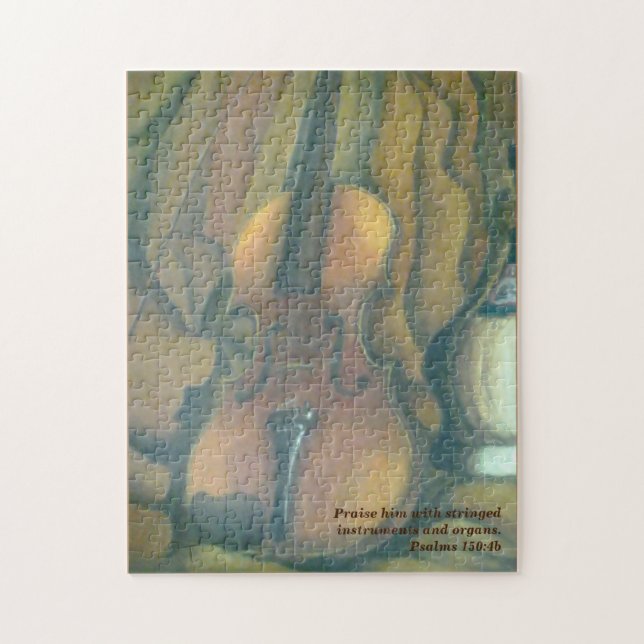 Violin Jigsaw Puzzle (Vertical)