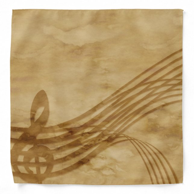 Violin key bandana (Front)