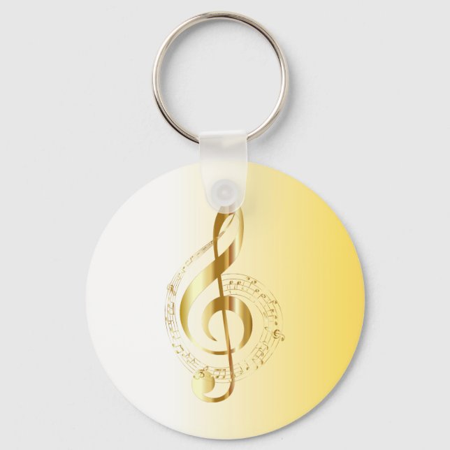 Violin key keychain (Front)