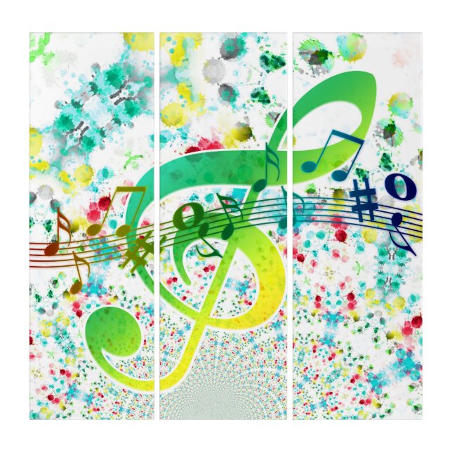 Violin key triptych (Front)