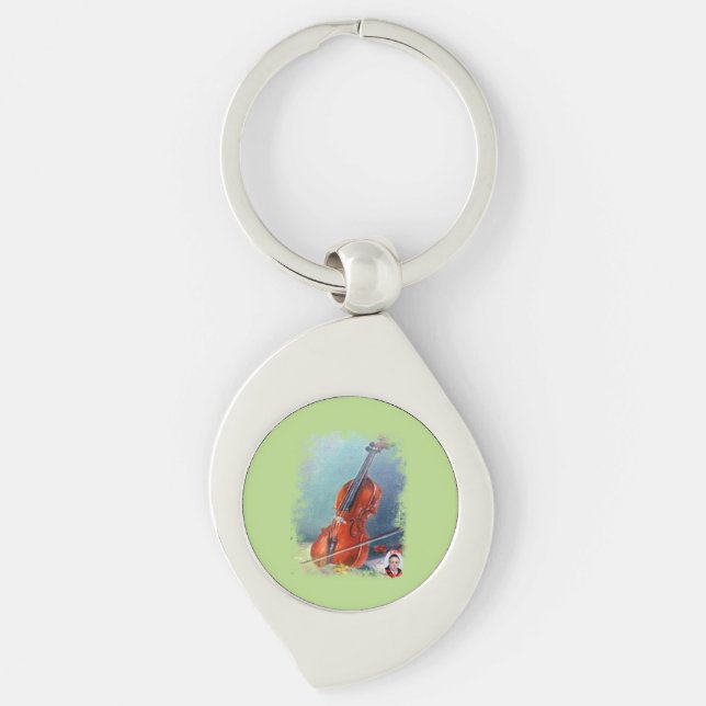 Violin Keychain (Front)