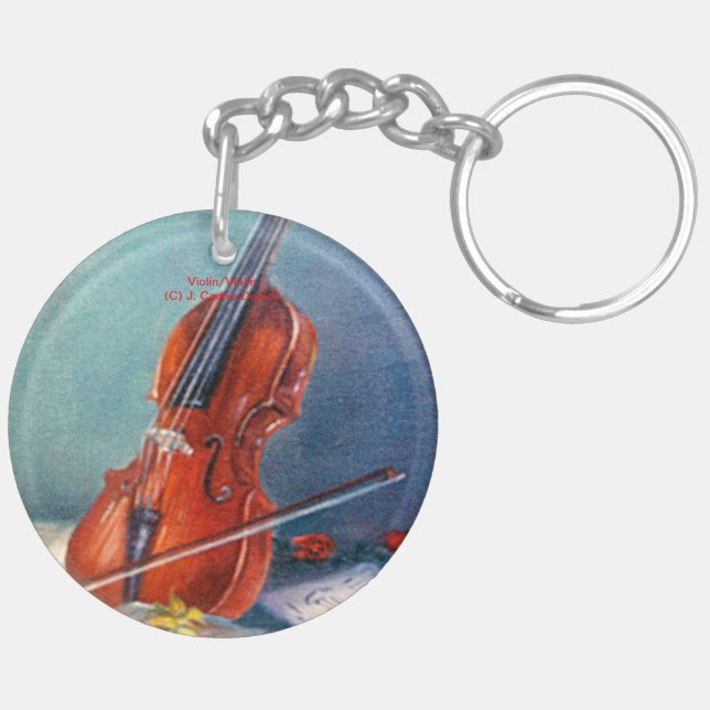 Violin Keychain (Back Left)