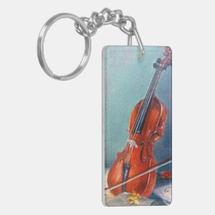 Violin Keychain