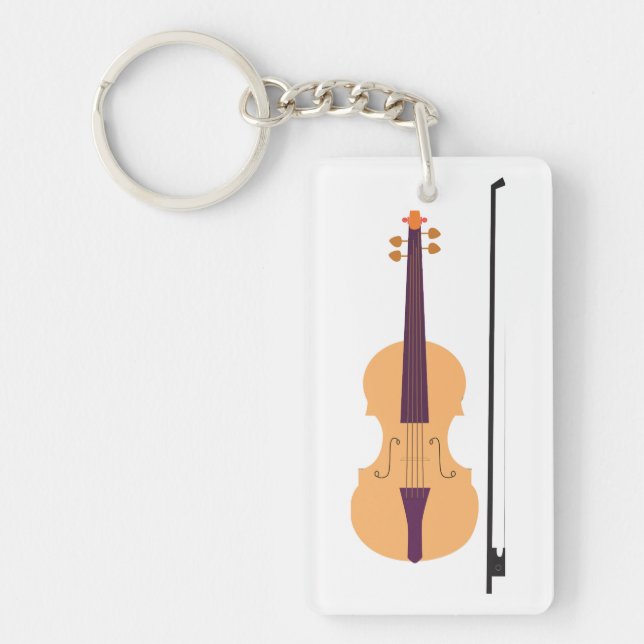 Violin Keychain (Front)