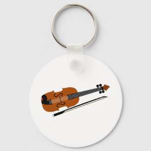 Violin Keychain