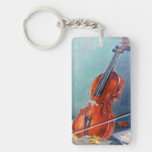 Violin Keychain