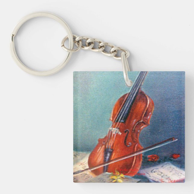 Violin Keychain (Front)