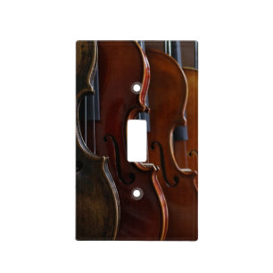Violin Lineup Light Switch Cover