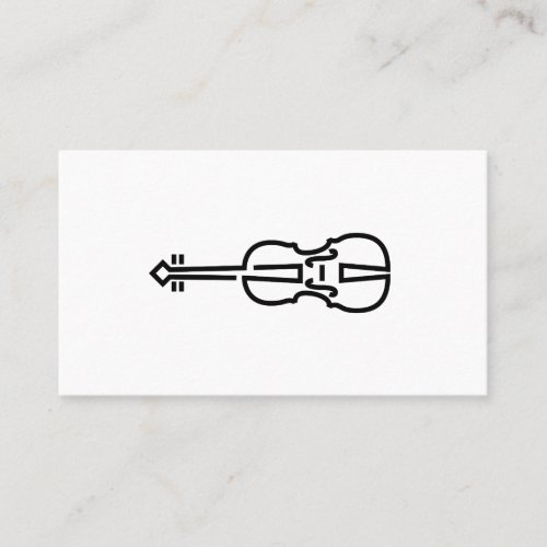 Violin Logo _ Business Cards