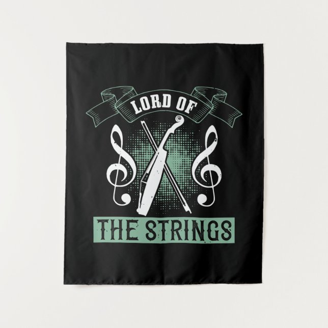 Violin - Lord Of The Strings Tapestry (Front)