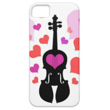Violin love iPhone 5/5S Case