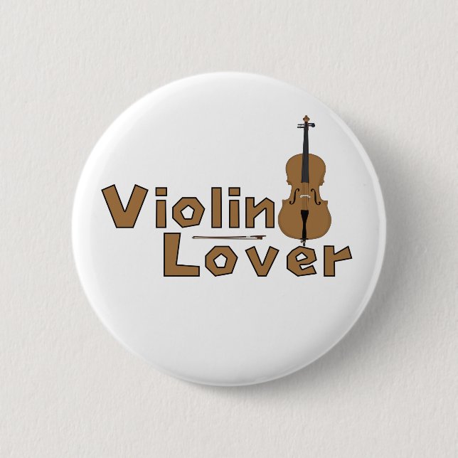 Violin Lover Button (Front)
