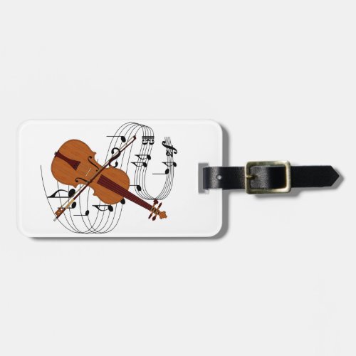 Violin Luggage Tag
