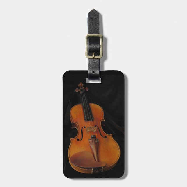 Violin Luggage Tag (Front Vertical)