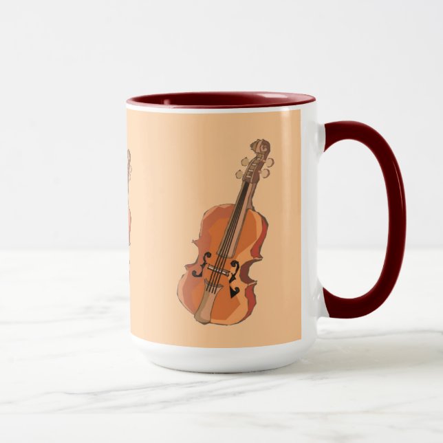 Violin Mug (Right)