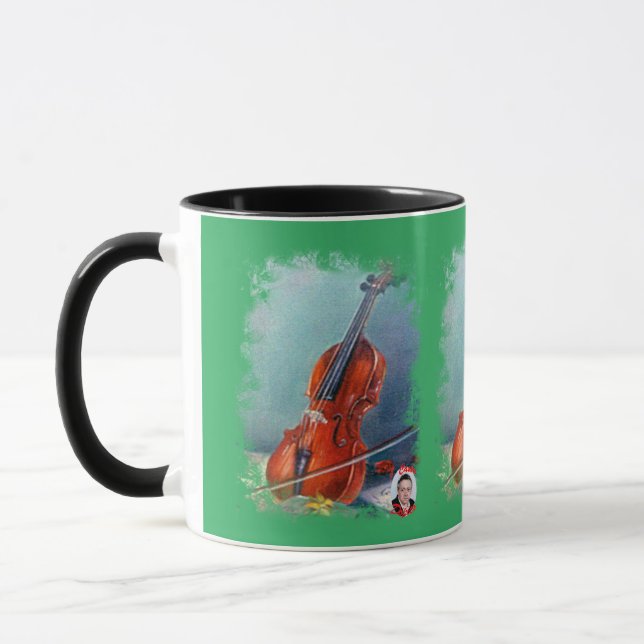 Violin Mug (Left)