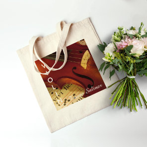 Violin Music Bag Personalized Name | Violinist