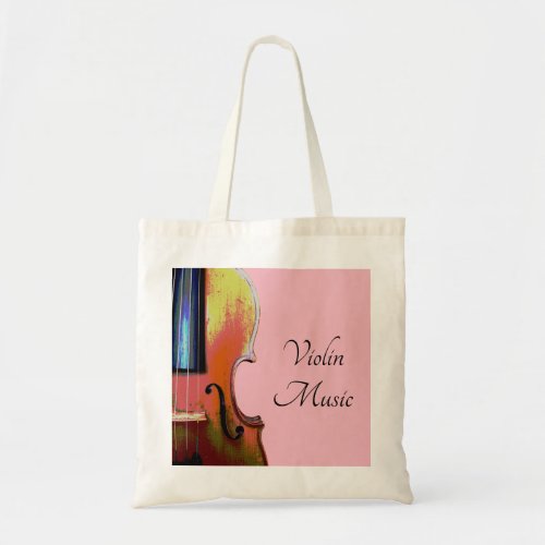 Violin Music Class Tote Bag