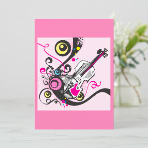 Violin Music Invitation