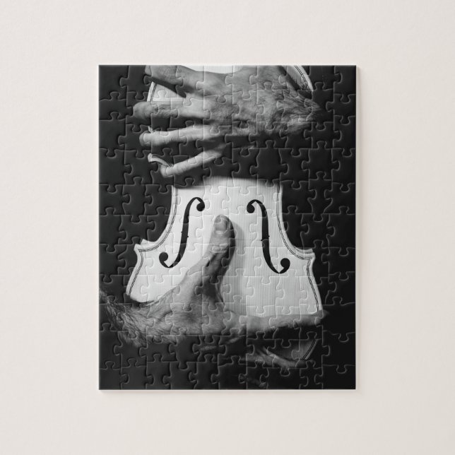 Violin music jigsaw puzzle (Vertical)