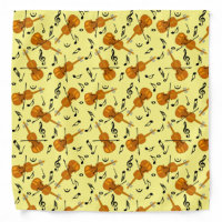 Violin Music Note Pattern