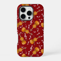 Violin Music Note Pattern