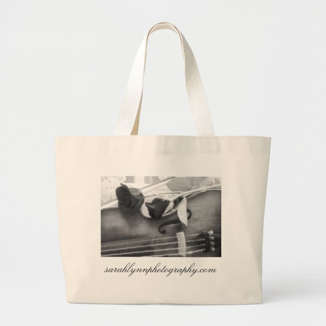 Violin music tote (Front)