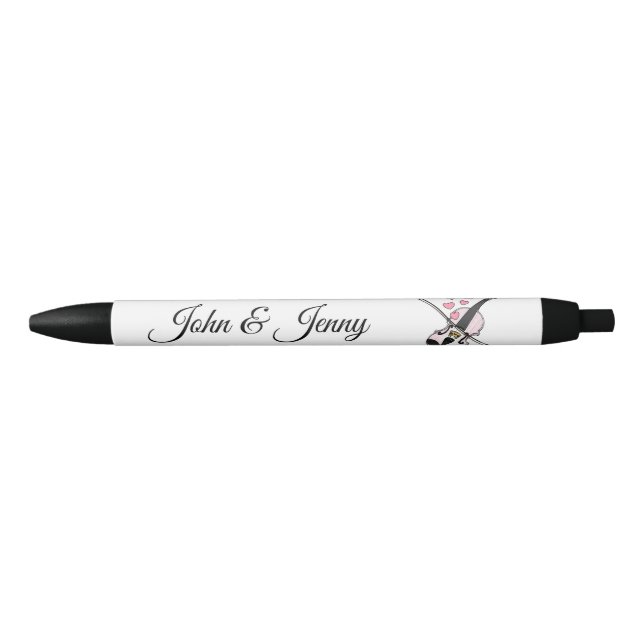 Violin Musician Custom Wedding Favor Gift Pen (Front)