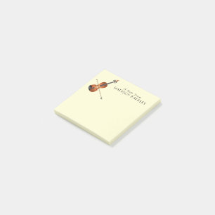 Violin Musician Teacher String Orchestra Post-it Notes