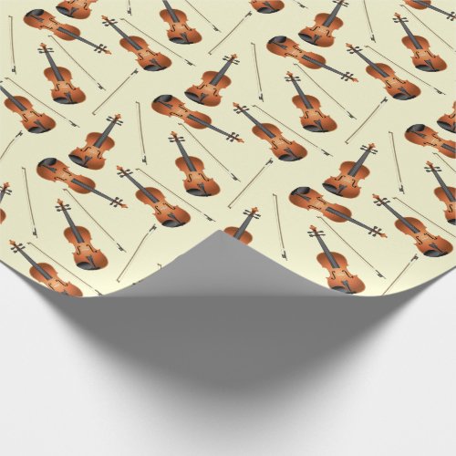 Violin Musician Teacher String Orchestra Wrapping Paper