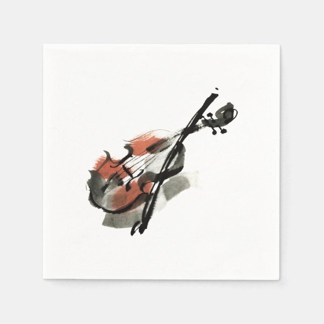 Violin Napkins (Front)
