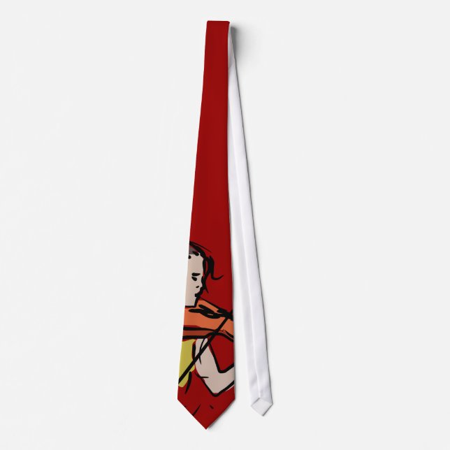 Violin Neck Tie (Front)