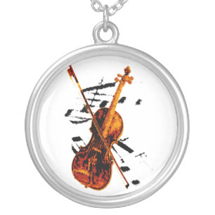 Violin Necklace