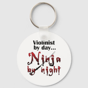 Violin Ninja Keychain