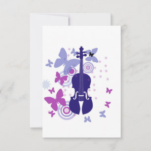 Violin Note Cards