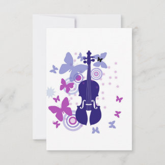 Violin Note Cards