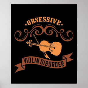 Violin - Obsessive Violin Disorder Poster