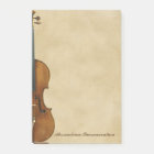 Violin on Parchment Look Customizable Name