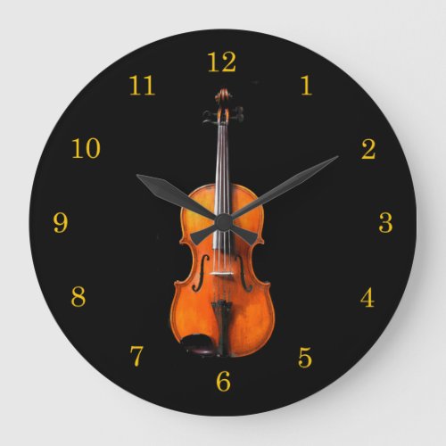 Violin or Viola Clock