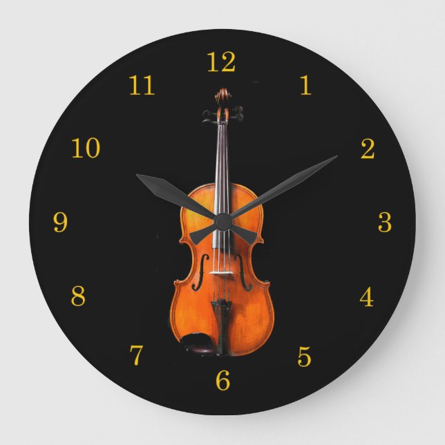 Violin or Viola Clock (Front)