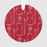 Violin Outline Ornament